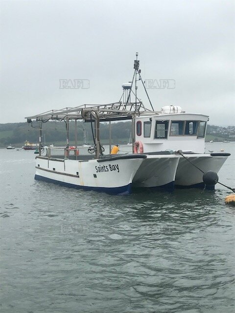 Mussel Farm/Seaweed Line displacement trimaran