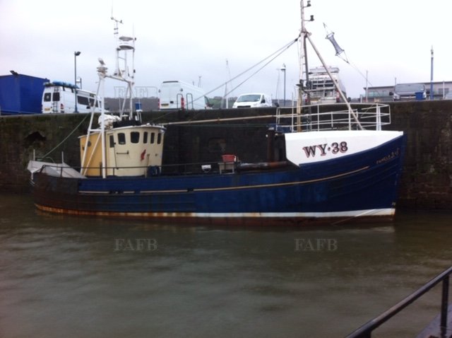 wooden trawler/ potter